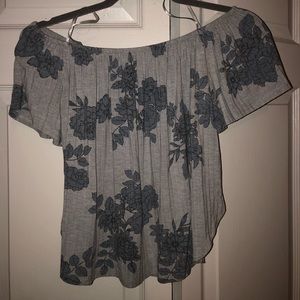 Off the shoulder shirt